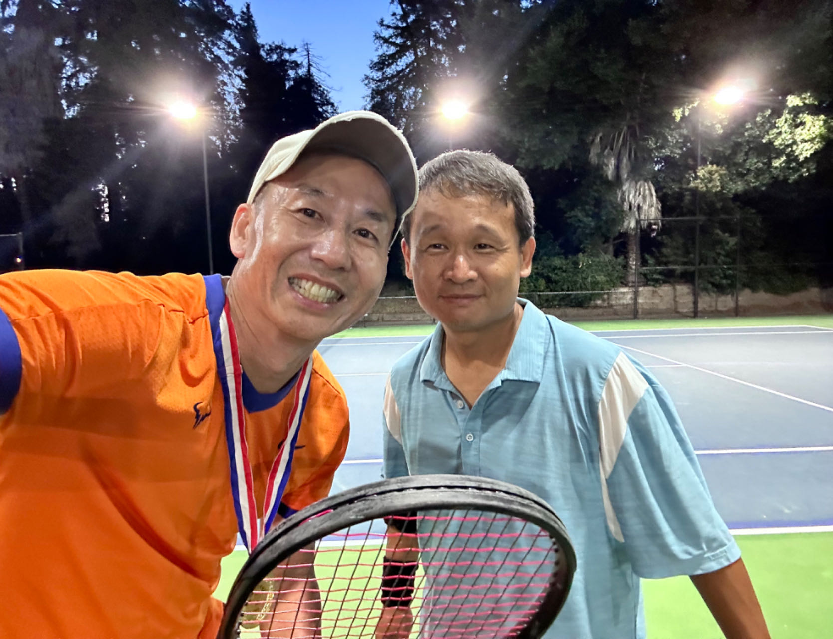 Paul and Austin winning Hecares