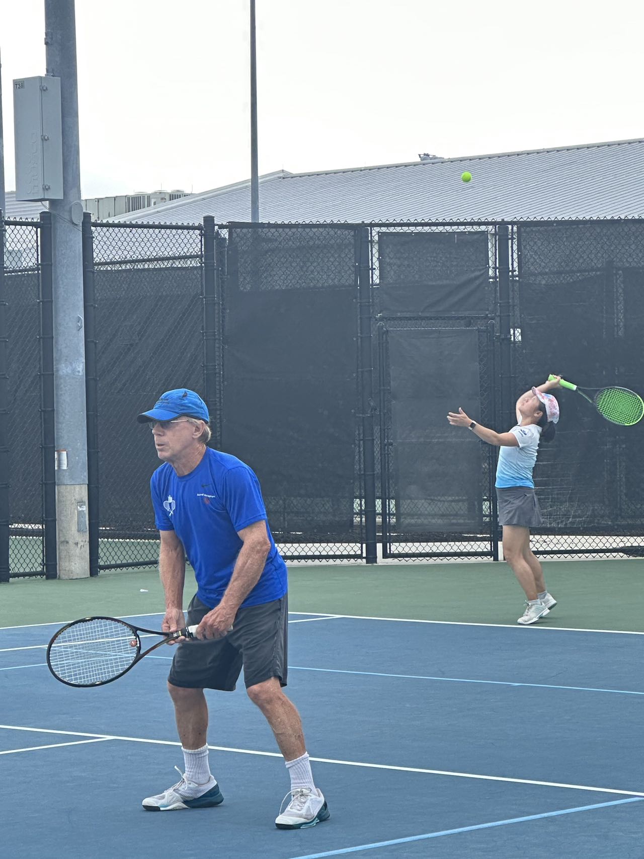 Don and Amy in match